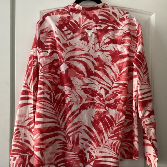 Men's Red Patterned Shirt by EKKO - Picture 4 of 7